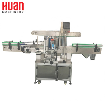 Plastic bottle labeling machinery stick label machine for round bottle